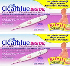 Clearblue Clearblue Ovulatietest Stick Digital Voordeelverpakking Clearblue Ovulatietest Stick Digital