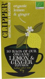 Clipper Lemon and Ginger Tea Bio