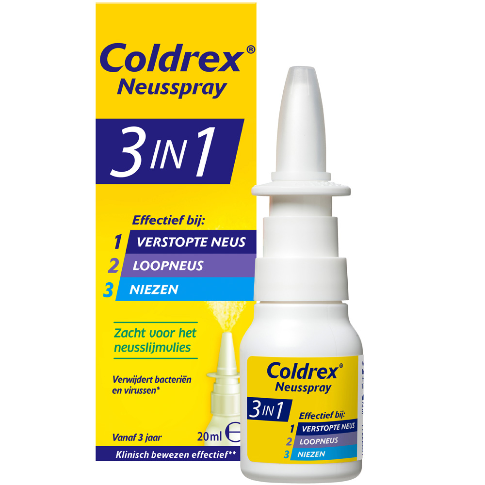 Coldrex Neusspray 3-in-1