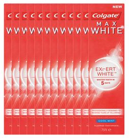 Colgate Colgate Tandpasta Max White Expert White Voordeelverpakking Colgate Tandpasta Max White Expert
