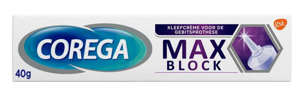 Corega Max Block Kleefcreme 40gram