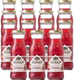 Schulp Schulp Appel & cranberry sap 15 pack (15x200ml)