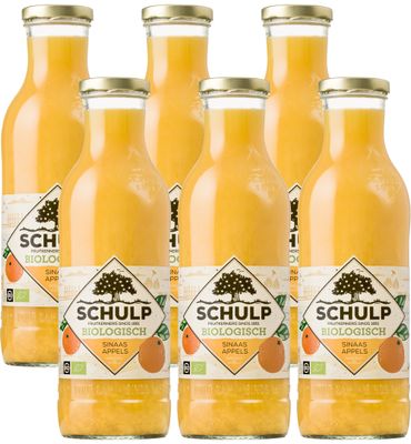 Schulp Sinaasappelsap bio 6 pack (6x750ml) 6x750ml