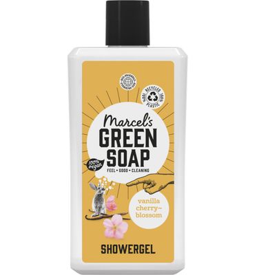 Marcel's Green Soap Showergel vanilla & cherry blossom (500ml) 500ml