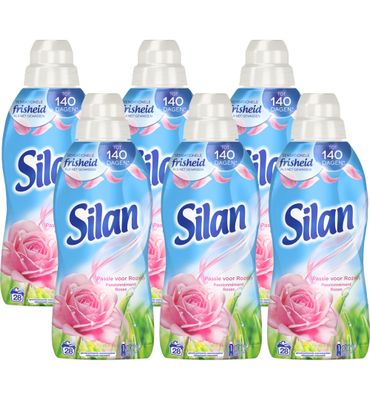 Silan Passie voor Rozen voordeelverpakking (6x700ml) 6x700ml