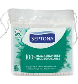 Septona Septona Wattenstaafjes Bio Refill (100st)