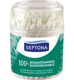 Septona Septona Wattenstaafjes Bio Ronde Box (100st)