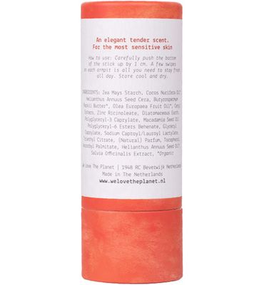 We Love 100% Natural deodorant stick sweet & soft (48g) 48g