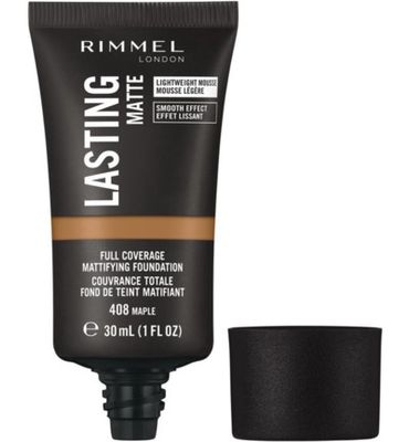 Rimmel Lasting Finish Matte Liquid Foundation 408 Maple (1st) 1st