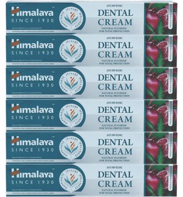 Himalaya Dental Cream 6-pack (6x 100ml) 6x 100ml