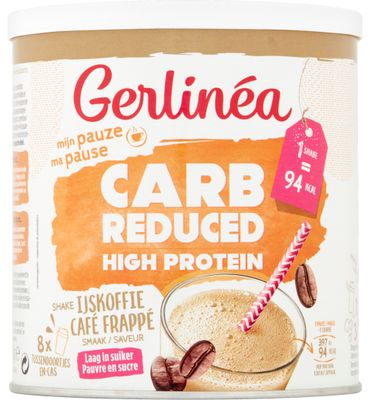 Gerlinéa Carb Reduced High Protein Shake IJskoffie (240gr) 240gr