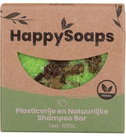 HappySoaps Happysoaps Shampoo bar tea-riffic (70g)