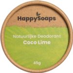 Happysoaps Deodorant kokos en limoen (45g) 45g thumb
