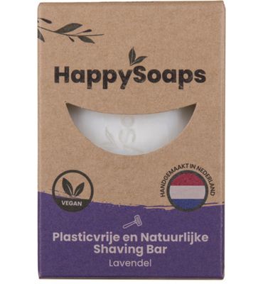 Happysoaps Shaving bar lavendel (80g) 80g