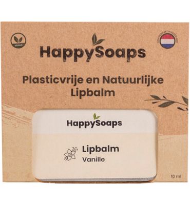 Happysoaps Lipbalm vanille (10g) 10g