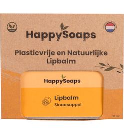HappySoaps Happysoaps Lipbalm sinaasappel (10g)