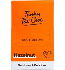 Funky Fat Chocolate Funky Fat Chocolate Hazelnut (10x50gr)
