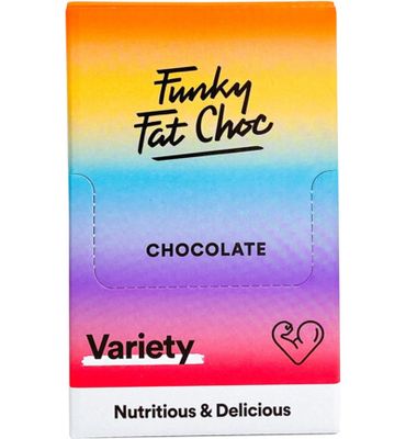 Funky Fat Chocolate Variety (10x50gr) 10x50gr