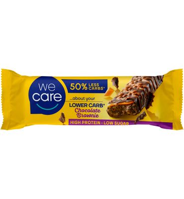 WeCare Lower carb reep chocolate brownie (60 gr) 60 gr