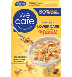 WeCare WeCare Lower carb crunchy muesli (325 gr)