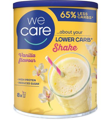WeCare Lower carb shake vanilla (240 gr) 240 gr
