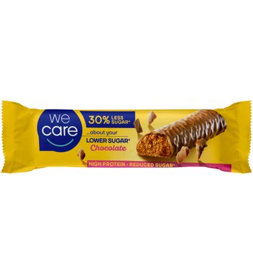 WeCare Carb Reduced high protein chocolade (31g) 31g