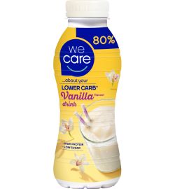 WeCare WeCare Lower carb drink vanilla (330 ml)