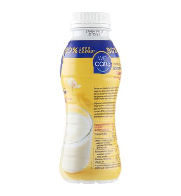 WeCare Lower carb drink vanilla (330 ml) 330 ml