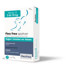 Flea Free Flea Free Spot-on Hond 2-10 kg (1st)