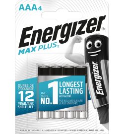 Energizer Energizer Max Plus AAA/LR03/E92 - BP4 (4st)