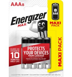 Energizer Energizer MAX AAA/LR03/E92 - BP8 (8st)