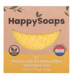 HappySoaps Happysoaps Shampoo bar exotic ylang ylang (70g)