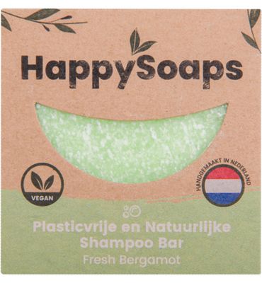 Happysoaps Shampoo bar fresh bergamot (70g) 70g