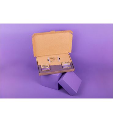 Happysoaps Plasticvrije Verzorging Giftbox - Lavender Lullaby Medium (230g) 230g