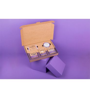 Happysoaps Plasticvrije Verzorging Giftbox - Lavender Lullaby Large (360g) 360g
