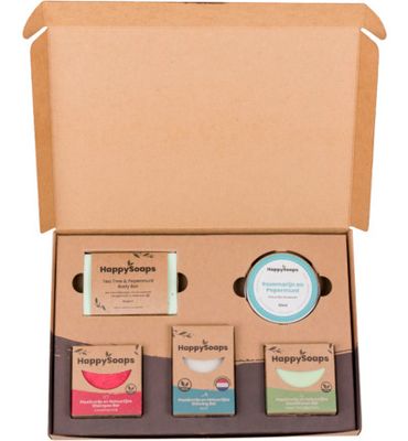 Happysoaps Plasticvrije Verzorging Giftbox - Herbs & Spices Large (360g) 360g