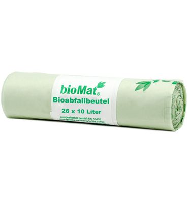 Biomat Wastebag compostable 10 liter (26st) 26st