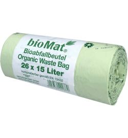 Biomat Biomat Wastebag compostable 15/20 liter (26st)