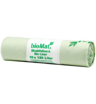 Biomat Wastebag compostable 120/140 liter (10st) 10st