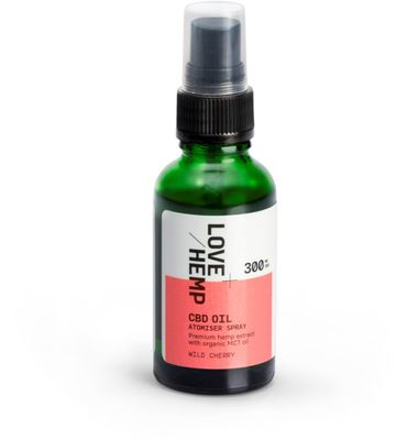 Love Hemp 300mg 1% CBD Oil Spray   30ml Wild Cherry (30ml) 30ml