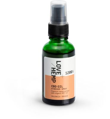 Love Hemp 1200mg 4% CBD Oil Spray   30ml Orange (30ml) 30ml
