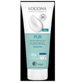 Logona Logona PUR Soothing shower gel probiotics & natural hyaluronic acid (200ml)