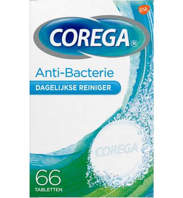 Corega Anti bacteriele Tabs (66st) 66st