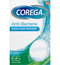 Corega Corega Anti bacteriele Tabs (66st)