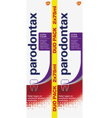 Parodontax Ultra Clean Duo (2x75ml) 2x75ml