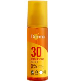 Derma Derma Sun zonnebrand oil SPF30 150 ml (150ml)