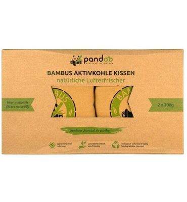 Pandoo bamboe luchtverfrisser 200 gr. 2-pack (2st) 2st