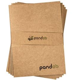 Pandoo Pandoo bamboe notebook A4 (5st)