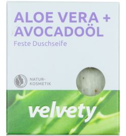 Velvety Velvety shower soap bar aloe vera + avocado oil 60 gr (60gr)