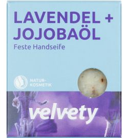 Velvety Velvety hand soap bar lavender + jojoba oil 100 gr (100gr)